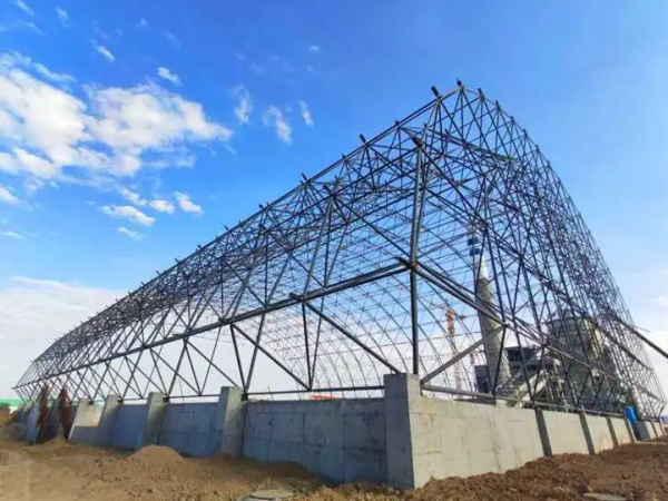 鹤岗管桁架加工案例